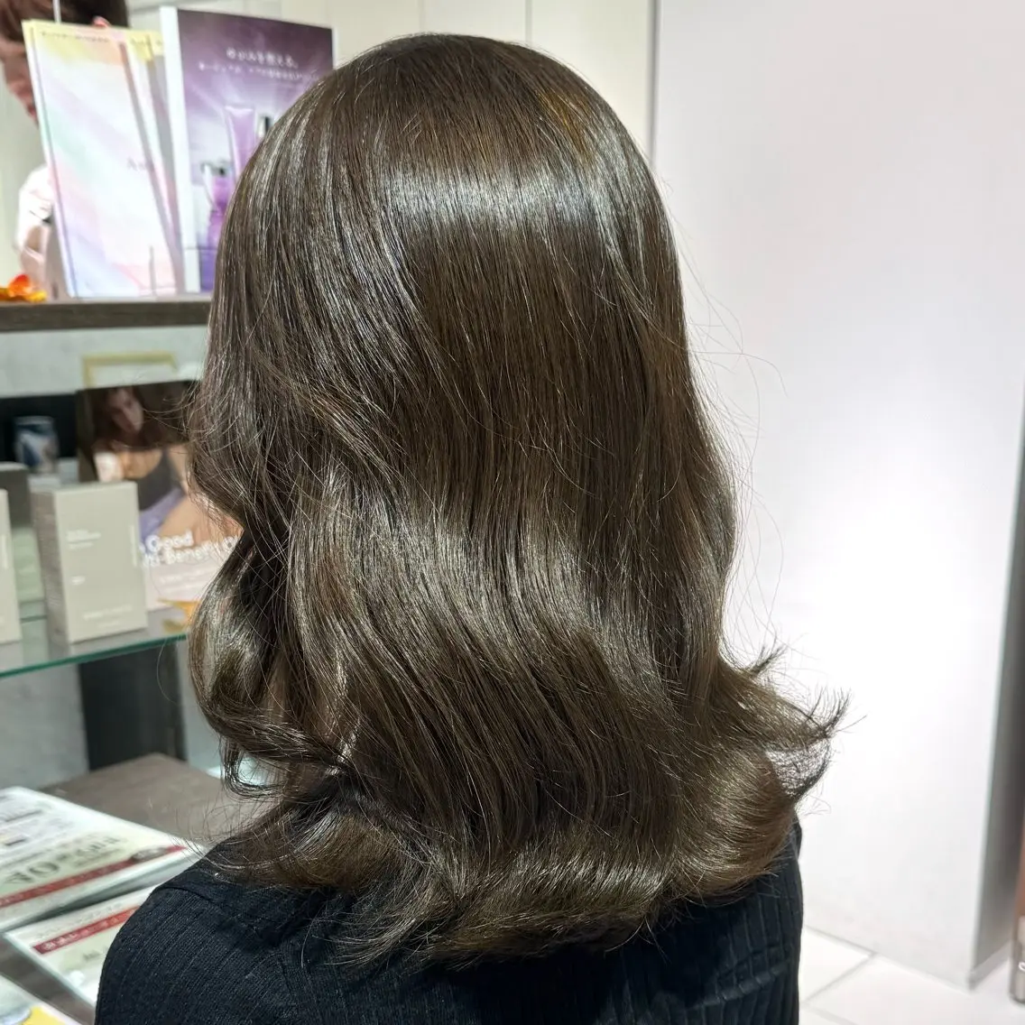 ロング カラー ヘアアレンジ ヘアカラー ブリーチなしカラー /新百合ヶ丘/安形翔のヘアスタイル