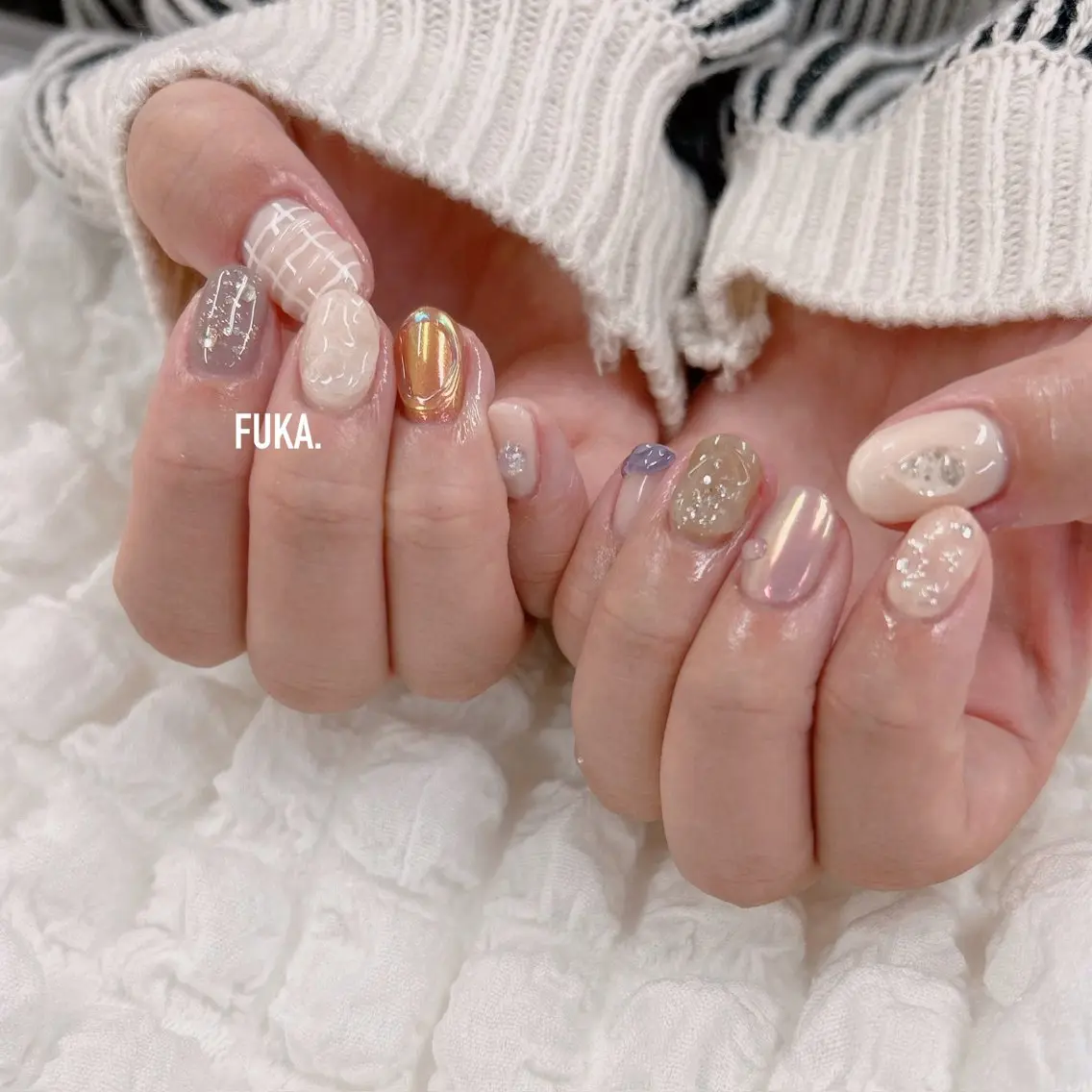 ネイル 持ち込み ハンドネイル Nail♡Fuka. /6月予約受付中のネイルデザイン