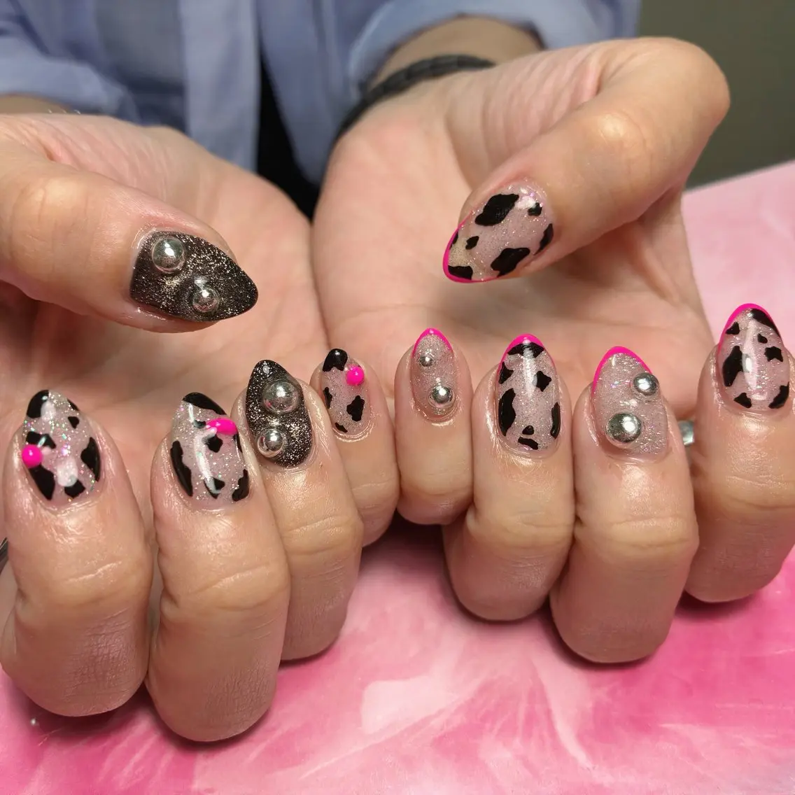 ミディアム ハンドネイル hs nail salonのネイルデザイン