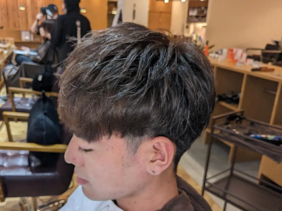 メンズ しもじ あとむのヘアスタイル