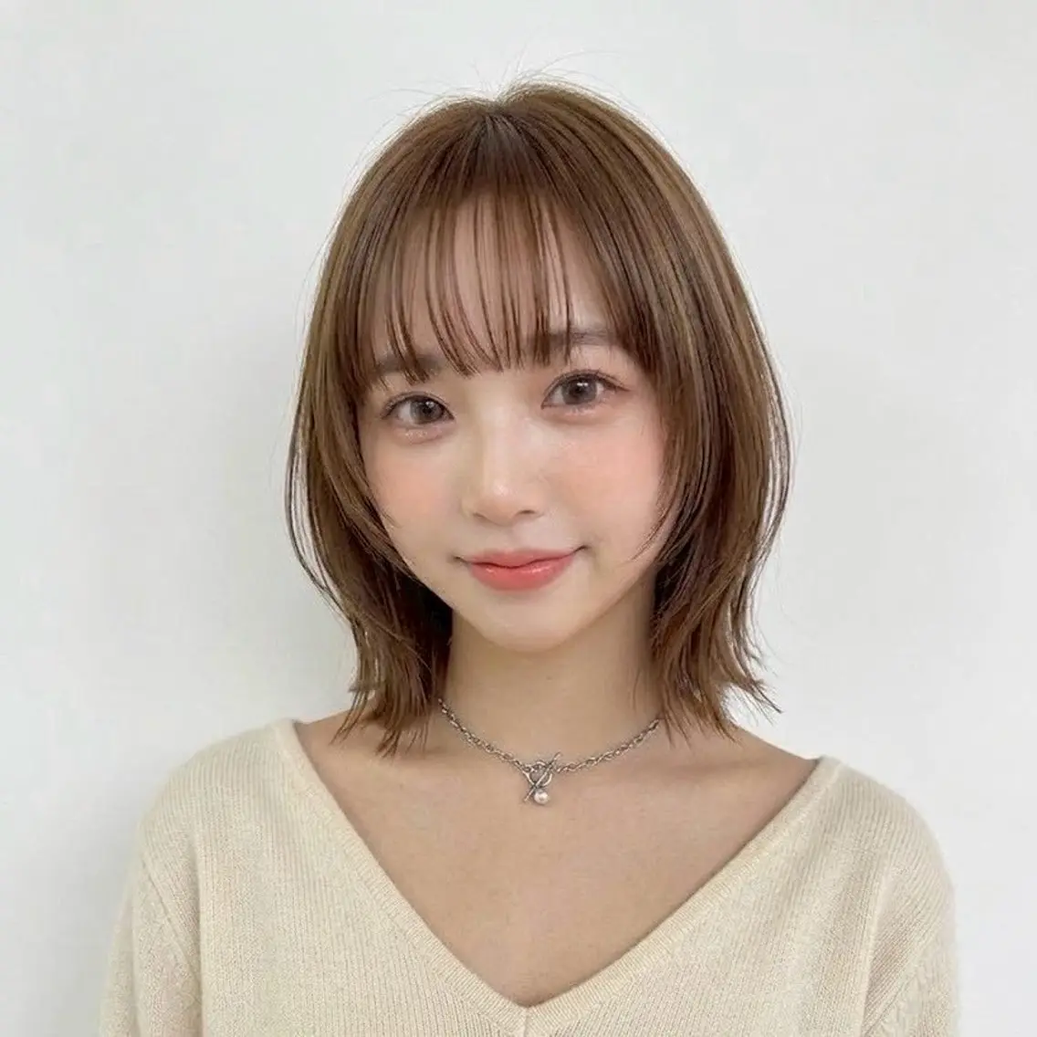 ショート カット トリートメント モテ🤍トレンドヘア /新宿/ワカナのヘアスタイル