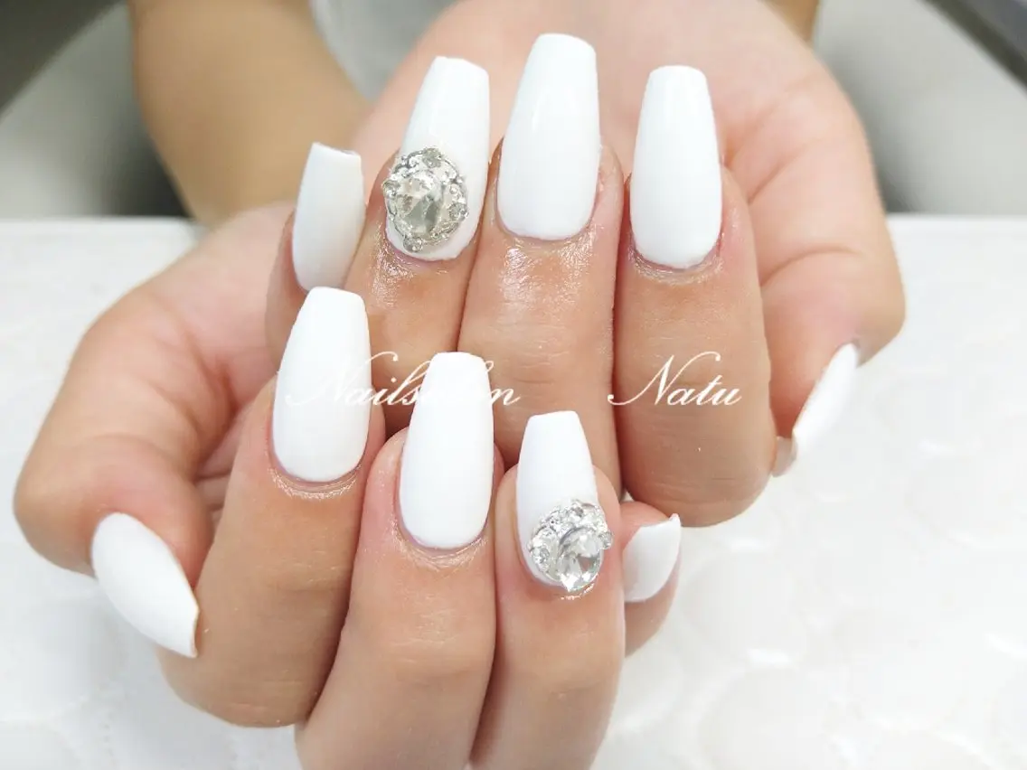 ネイル 長さ出し nailsalon Natuのネイルデザイン