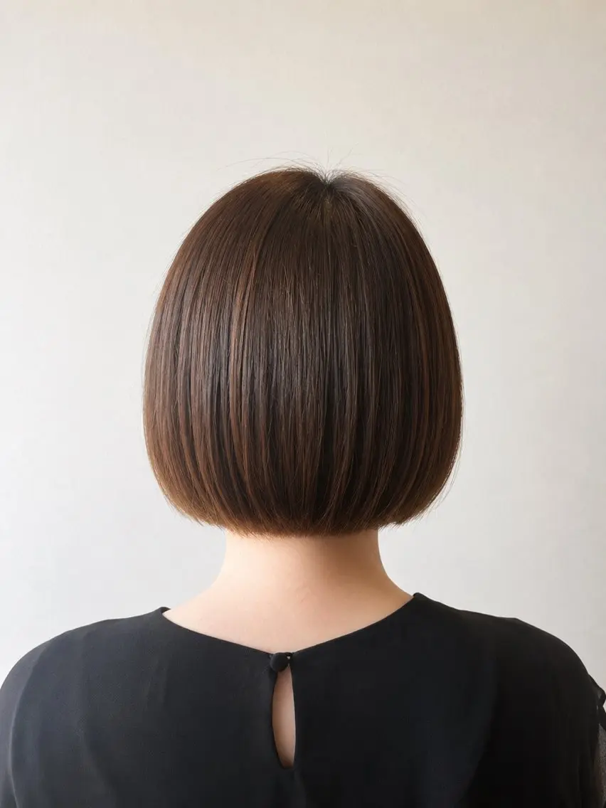 ショート ボブ 田村 美沙子のヘアスタイル