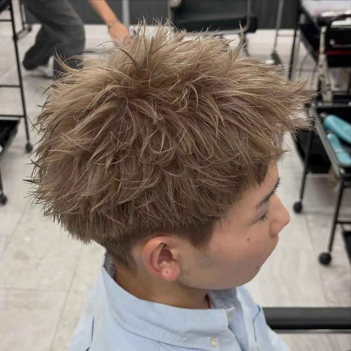 ダブルカラーの写真