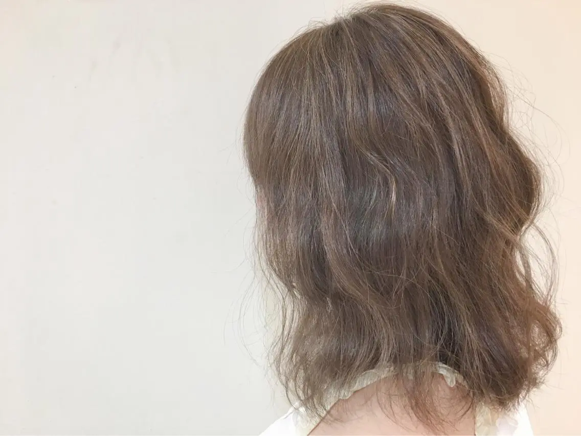 カラー 透明感カラー ハイライトカラー 永井 大希のヘアスタイル