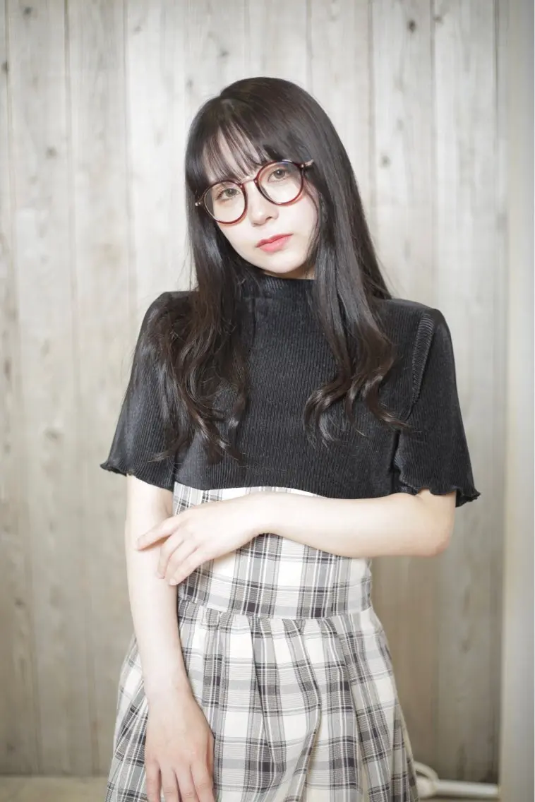 セミロング 石沢 知康のヘアスタイル