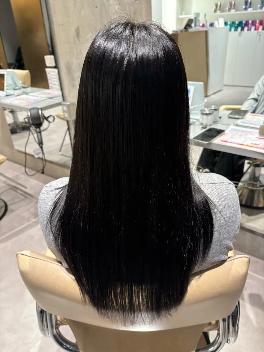 カラー 透明感カラー ヘアカラー はなか🌷カラー モデル募集中✂️のヘアスタイル