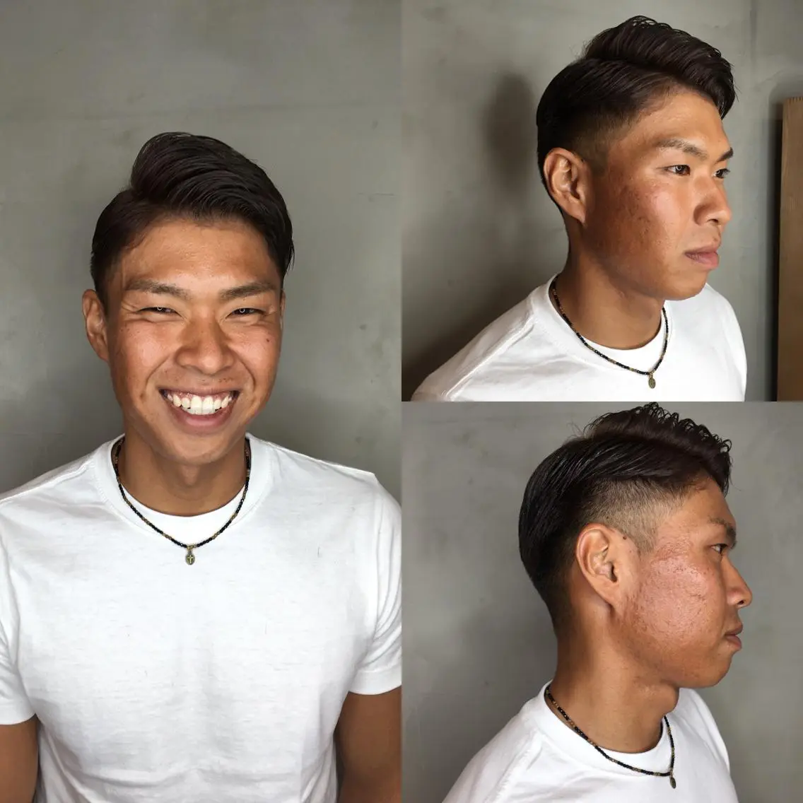 ショート メンズ カット 嶋崎 啓人のヘアスタイル