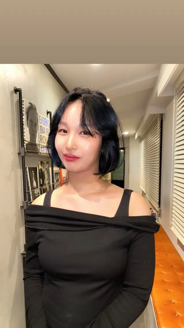ミディアム カラー カット ヘアカラー タナカ カナ🫧のヘアスタイル
