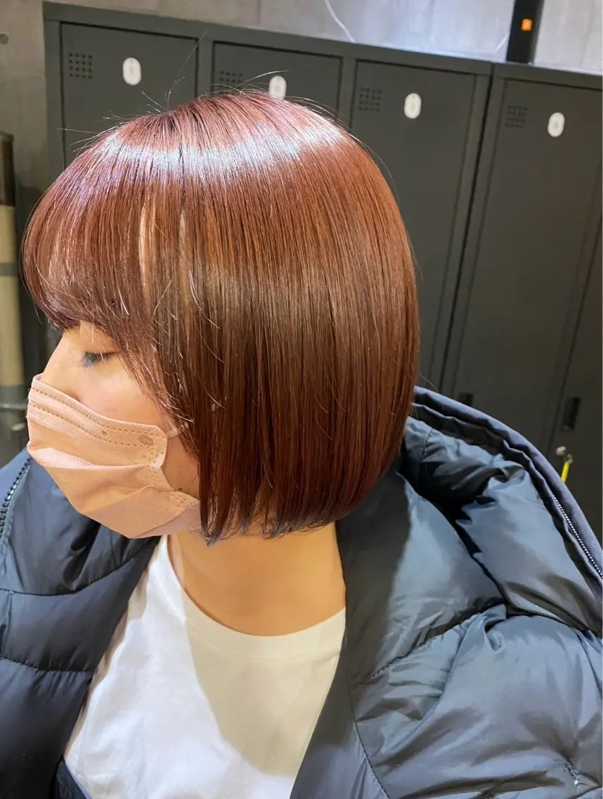 ショート カラー カット ヘアカラー 🍓横浜/HUG/ はるか🎀♡のヘアスタイル