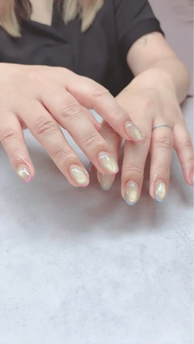 ネイル シンプルネイル ハンドネイル nailstudio saiのネイルデザイン