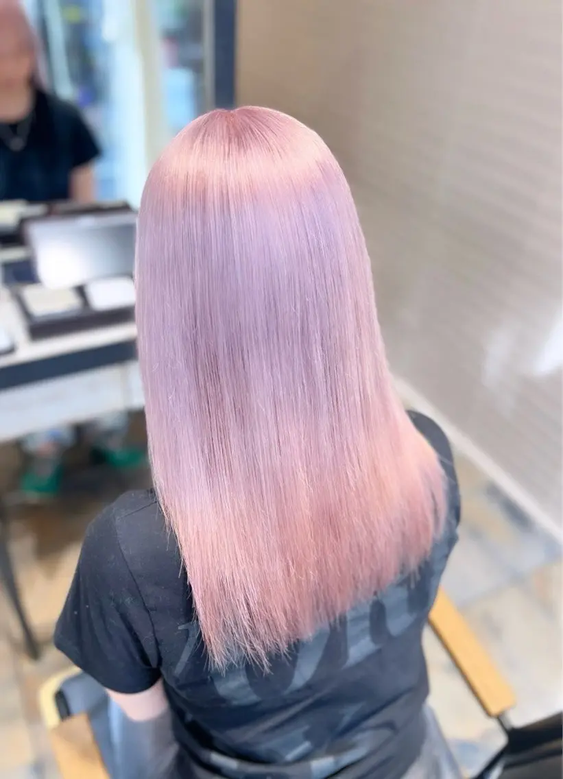 ロング ヘアカラー 韓国風ヘア♥ nonoのヘアスタイル