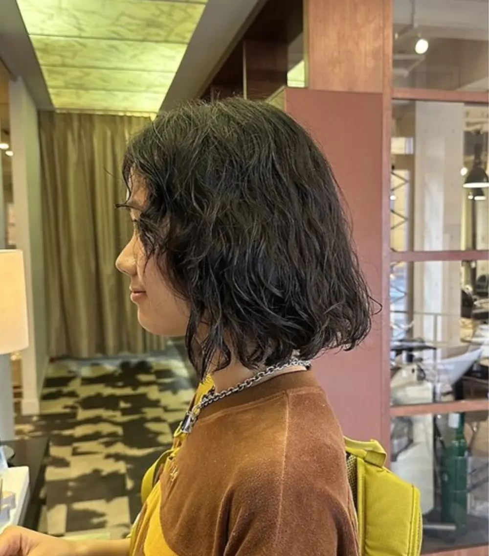 パーマ デジタルパーマ パーマ 西出 Nishideのヘアスタイル