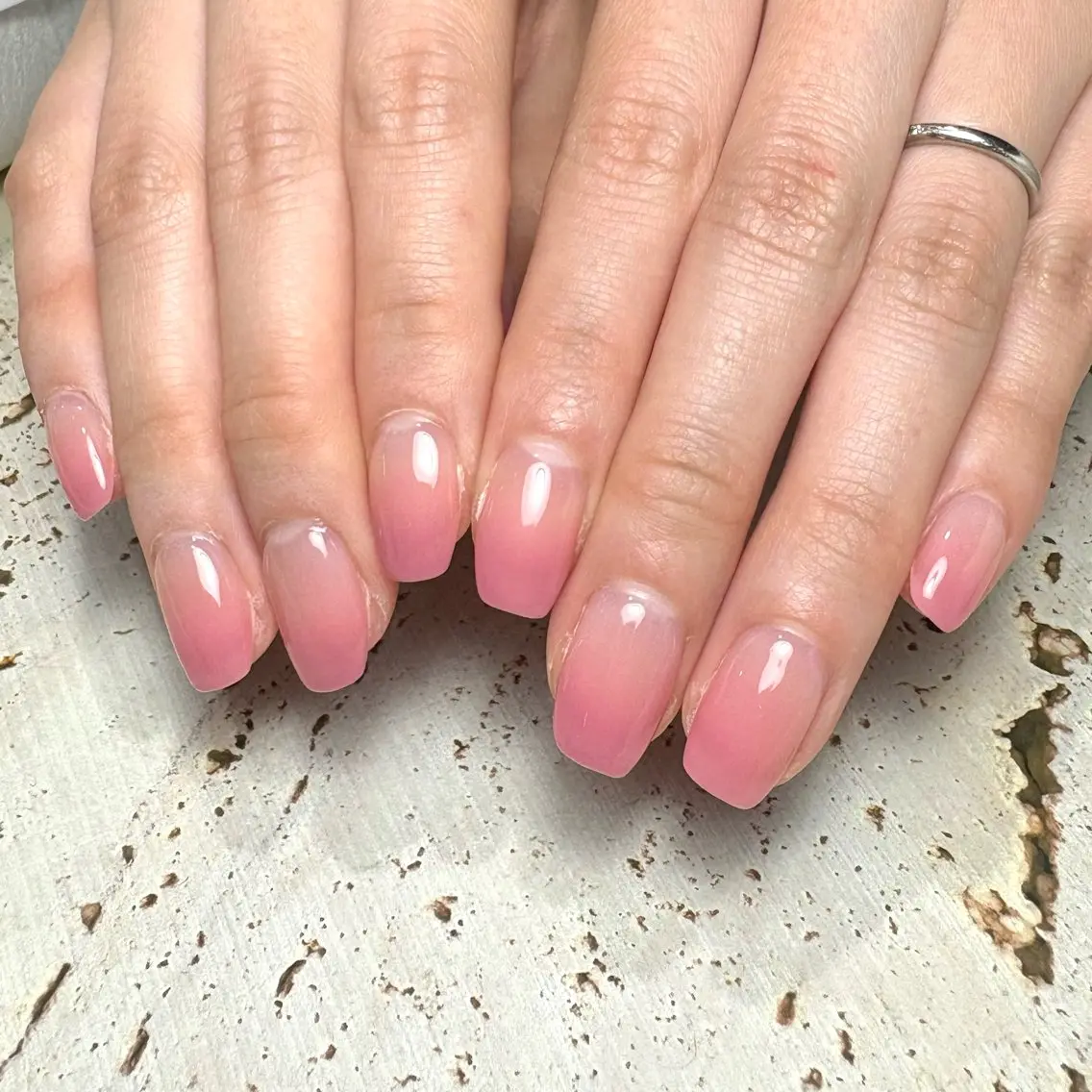 ネイル グラデーション ハンドネイル ビューティフルムーン ネイル🌙夏美のネイルデザイン