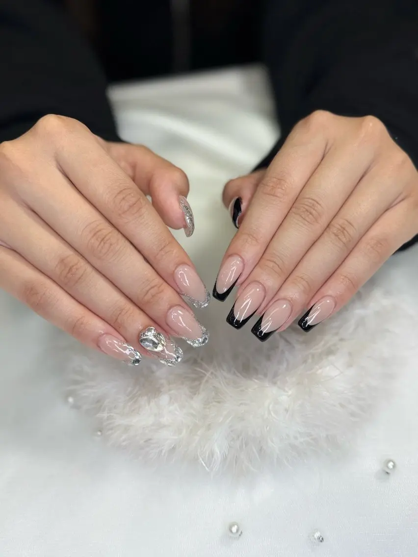 セミロング ハンドネイル Bibi nail Osakaのネイルデザイン