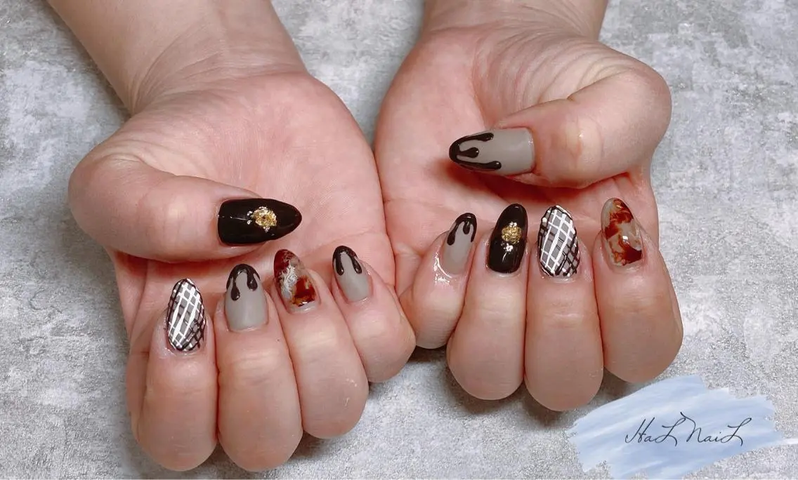 ネイル ハンドネイル HaL NaiLのネイルデザイン