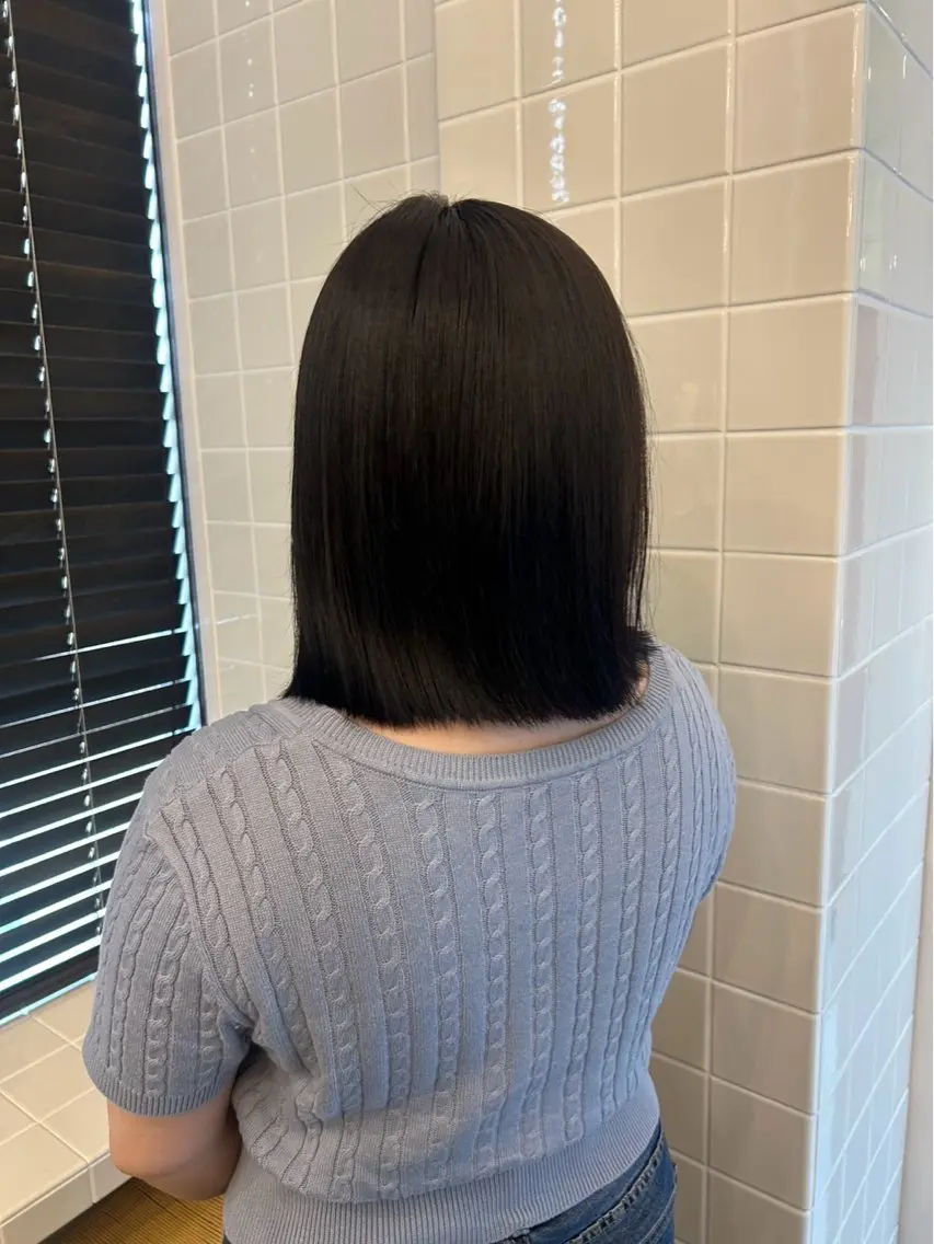 ミディアム カラー ブリーチリタッチ🧹 miyukiのヘアスタイル