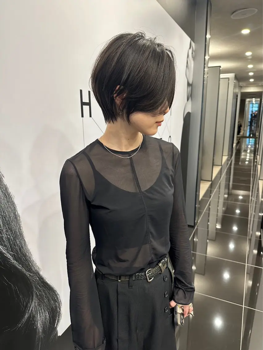 ショート ボブ ショートヘア 武田 大樹のヘアスタイル