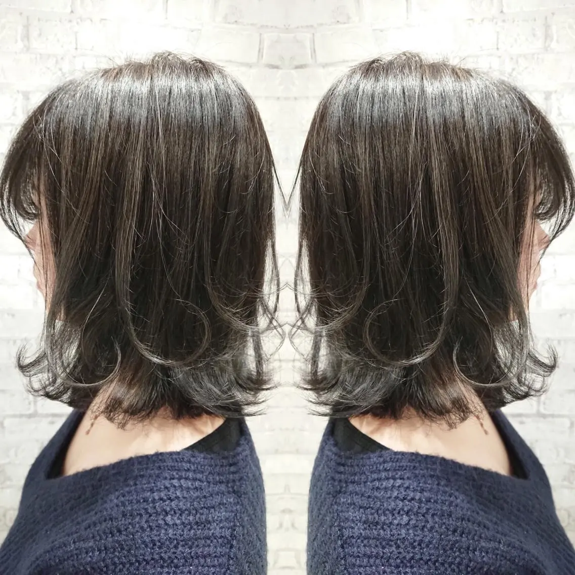 【脱白髪染め】白髪ぼかしハイライト&メンテナンスカット&クイック トリートメント¥15500の写真