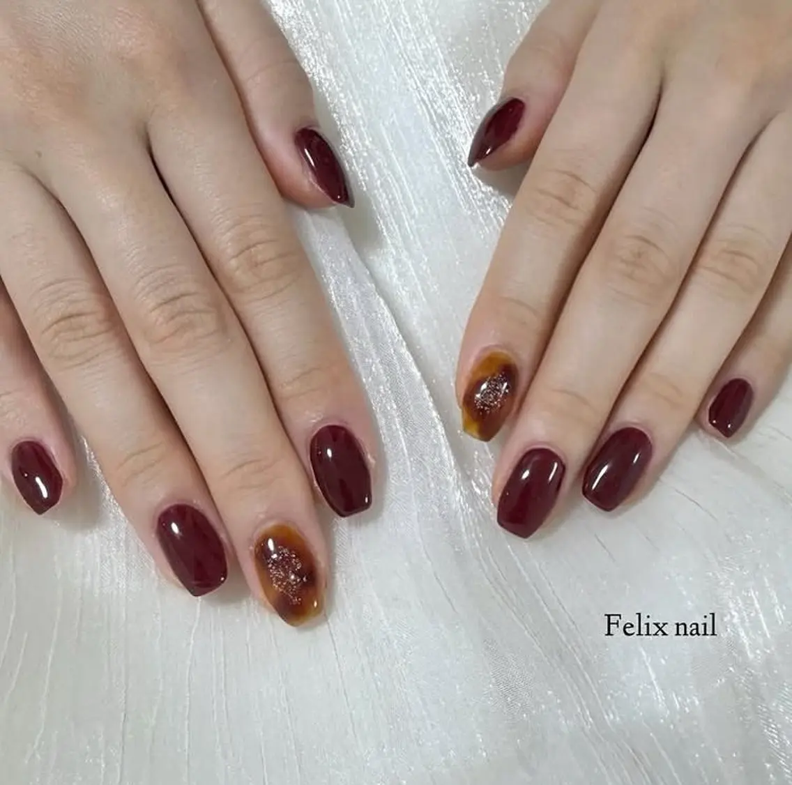 ネイル ハンドネイル Felix nail Aya🍬のネイルデザイン