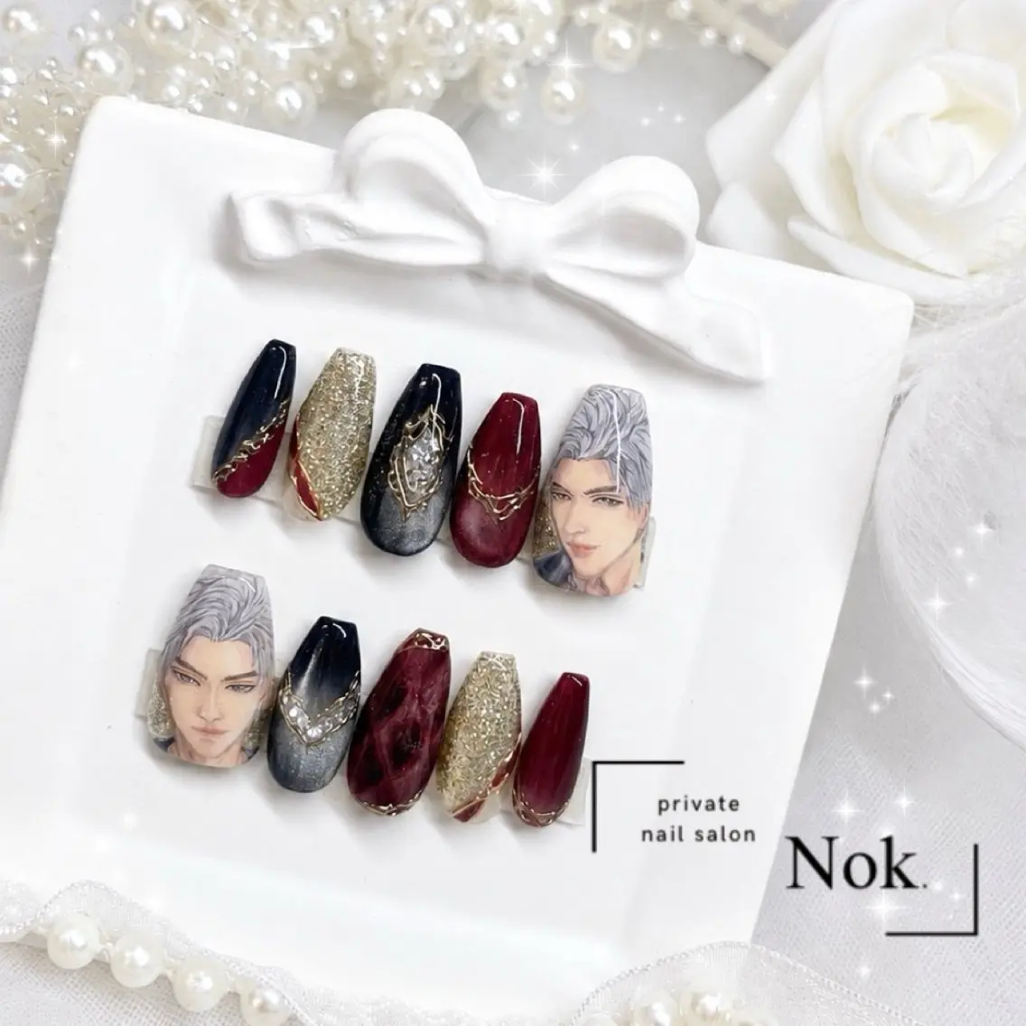 ネイル ハンドネイル 池袋痛ネイル Nok. 渡辺のネイルデザイン