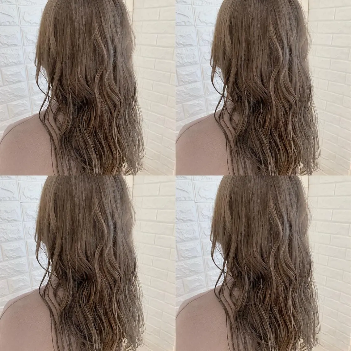 ロング カラー ブリーチ 透明感カラー グレージュ モカグレージュ ヘアカラー トリートメント ハイトーン/ブリーチ 山崎　悠次のヘアスタイル