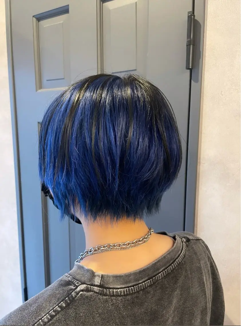 ショート カラー カット ヘアカラー トリートメント 🕺メンズ/短髪/ス パイキーショート🕺のヘアスタイル