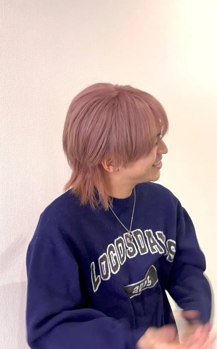 カラー メンズ メンズブリーチ ブリーチ 透明感カラー デザインカラー 髪質改善 山本梨華/ 透明感カラーのヘアスタイル