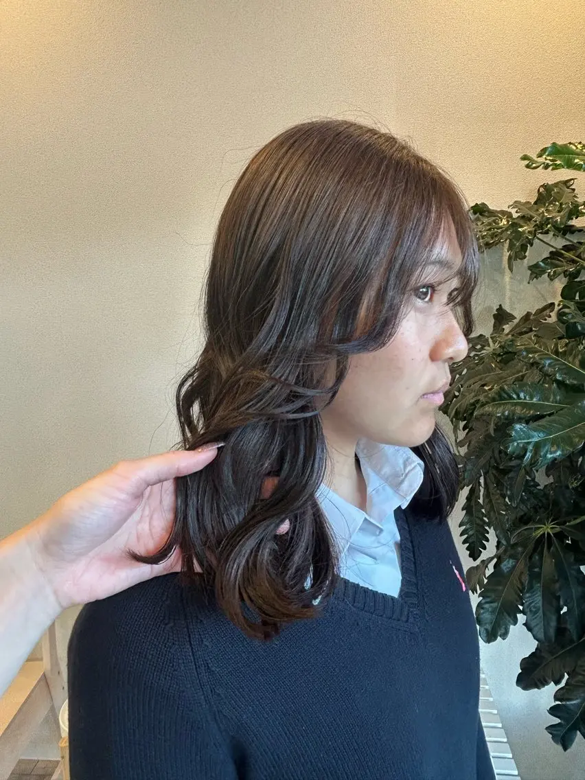 ミディアム ヘアカラー トリートメント 🦖manami 🦖のヘアスタイル