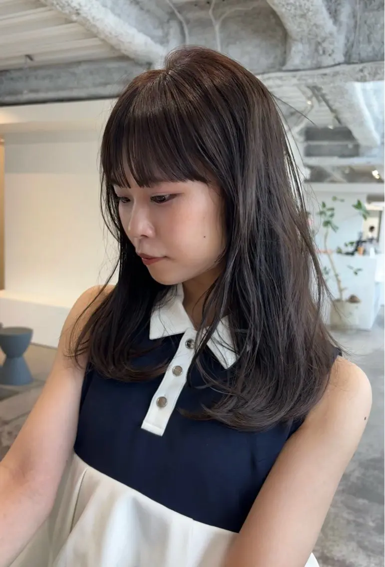 カラー ANY/sayu /bob layerのヘアスタイル