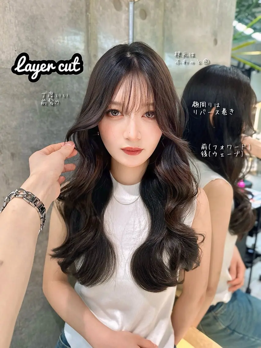 ロング ゆーだい🇰🇷韓国 🇰🇷×髪質改善のヘアスタイル