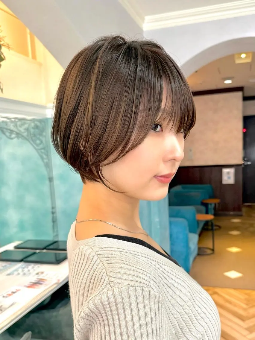 ショート 大人美人ショート 杉浦主馬のヘアスタイル