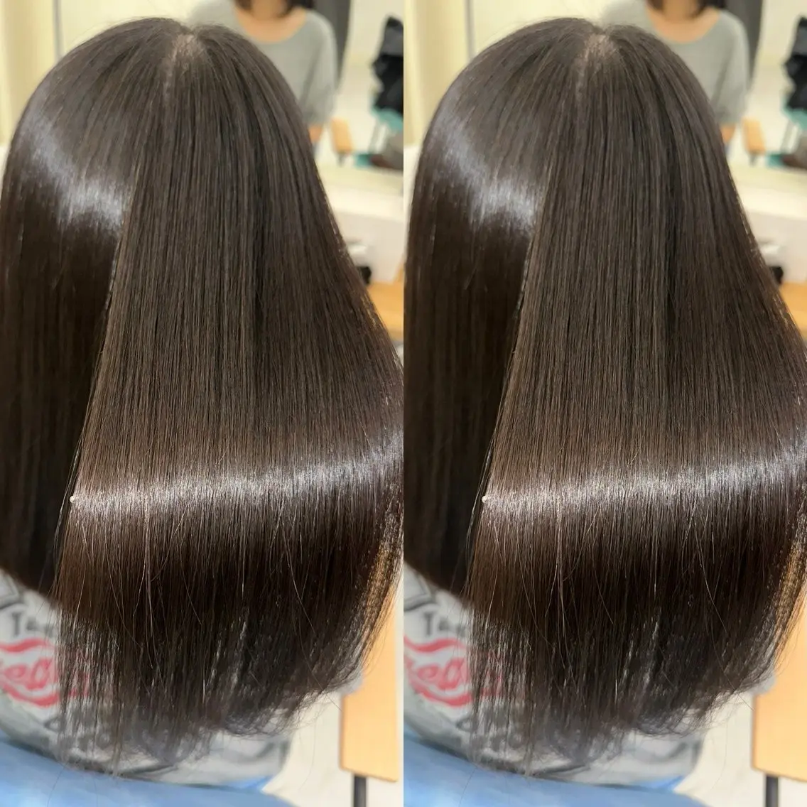 ロング 髪質改善🩵縮毛矯正 代々木/木下のヘアスタイル