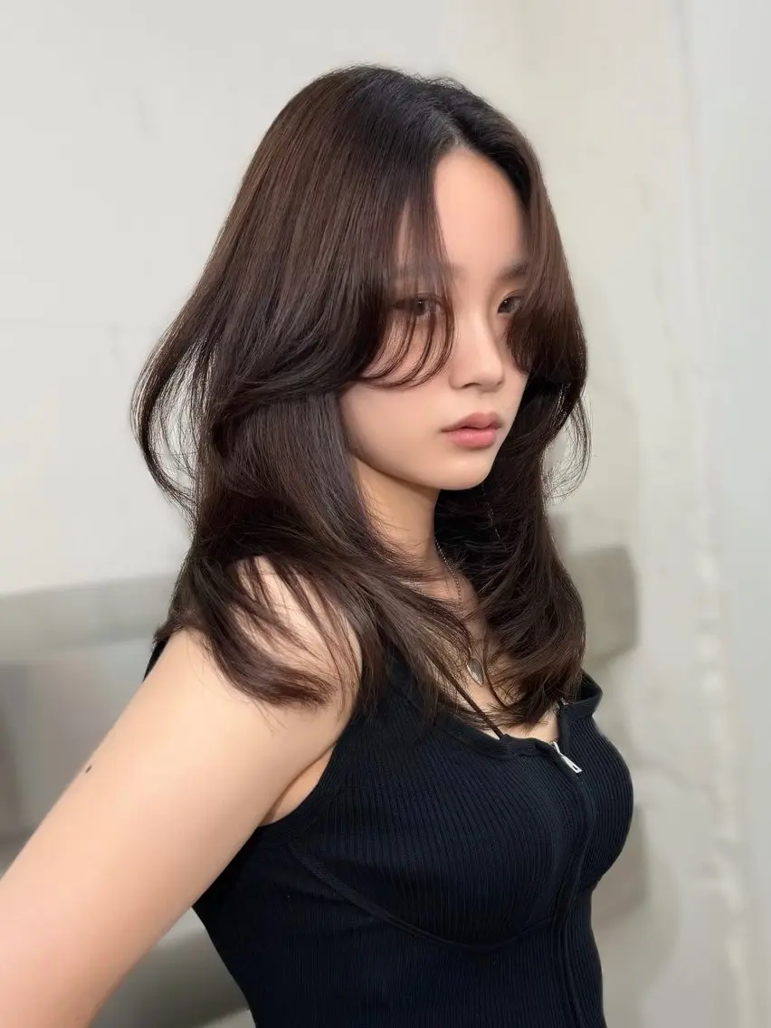 セミロング カラー カット ヘアカラー トリートメント 🦋韓国系指名No1 店長/圓山 祐也🦋のヘアスタイル
