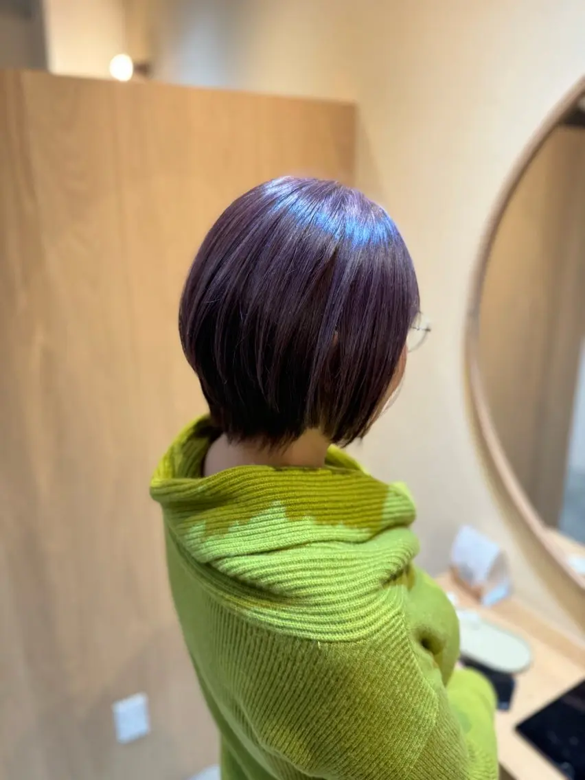 【人気NO.1】似合わせカット+透明感カラー+内部補修トリートメントの写真