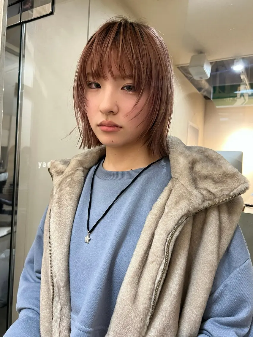 ショート ボブレイヤー ボブ レイヤーカット mayo /ボブ/パーマのヘアスタイル
