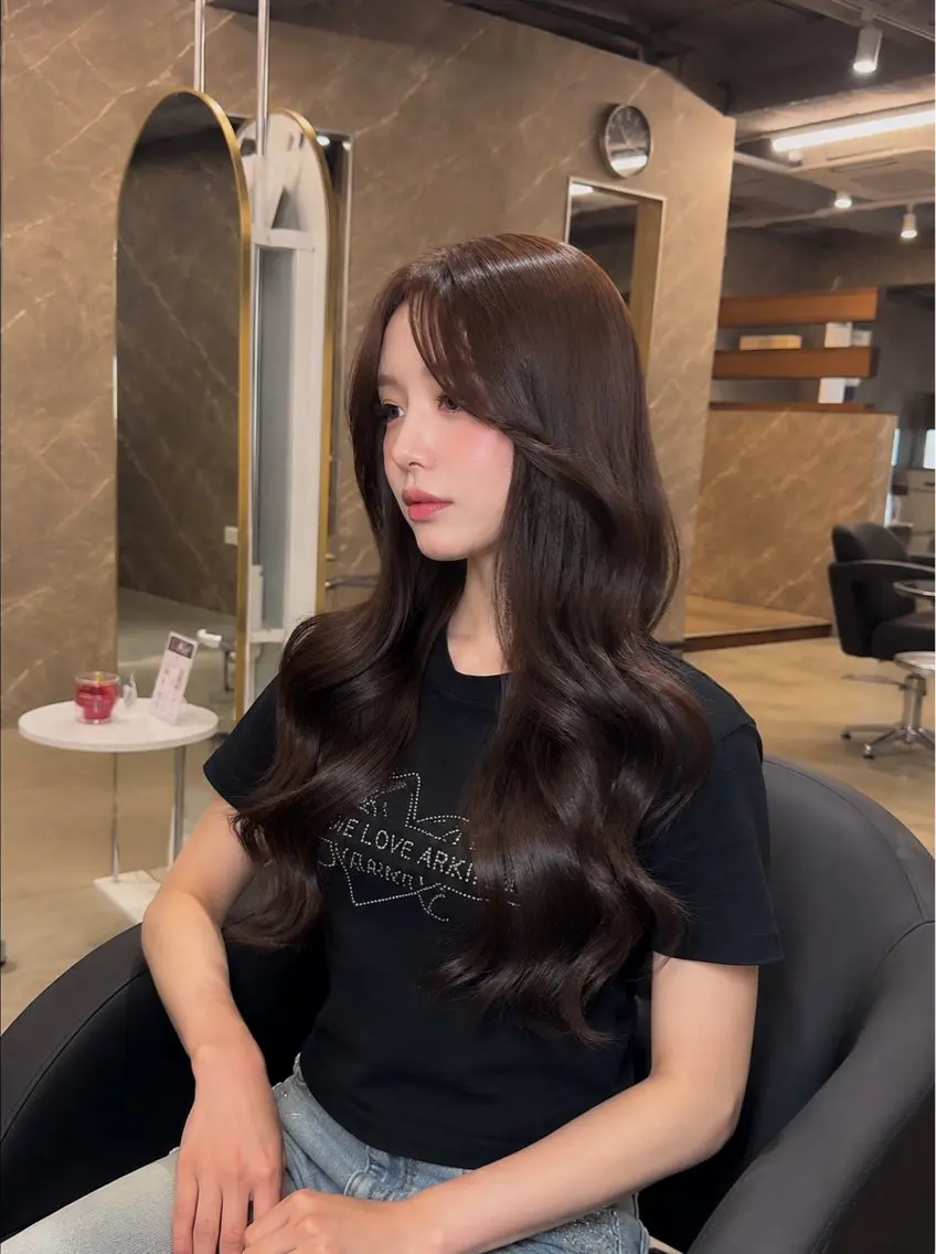 ロング カラー カット ヘアカラー 縮毛矯正 髪質改善🫧 カラー特化/Hinaのヘアスタイル