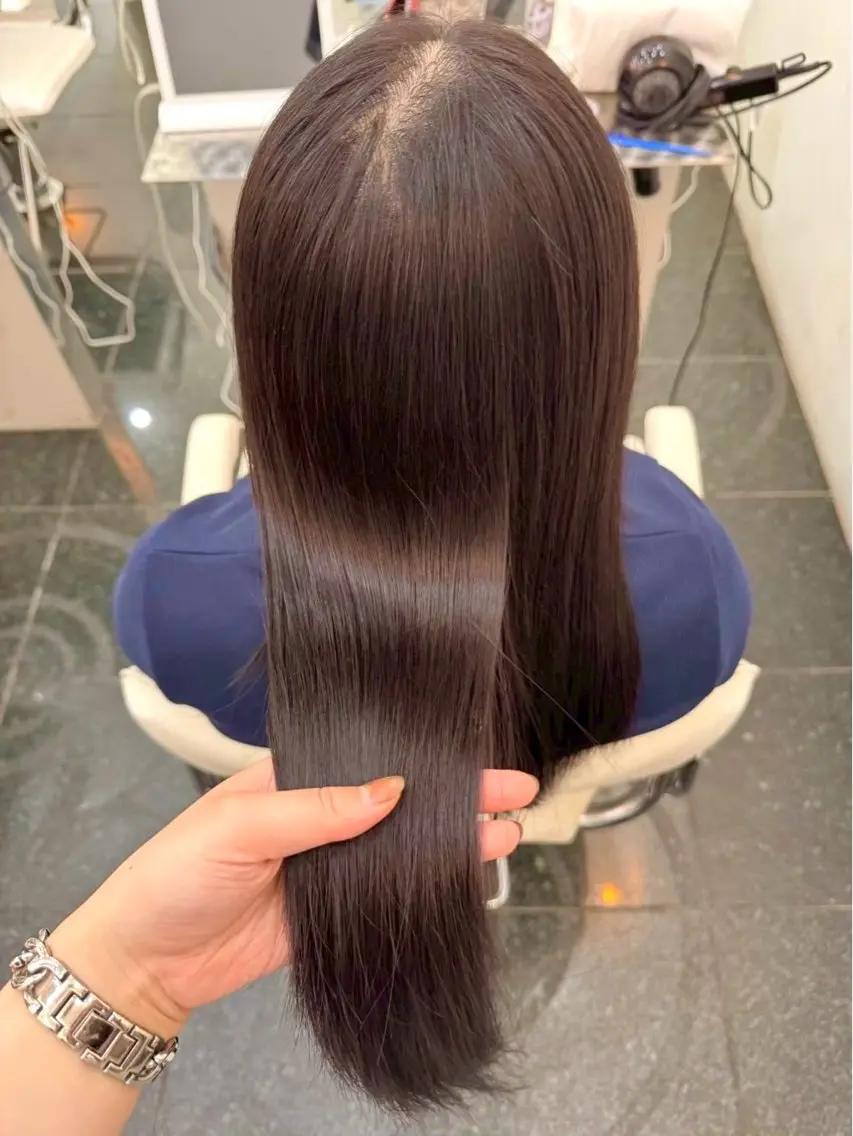 《トリートメント+ヘッドスパ》🫧 続けるほど変わる、髪質改善ケア 🔷 トリートメント/ヘッドスパ/艶髪/美髪ケアの写真