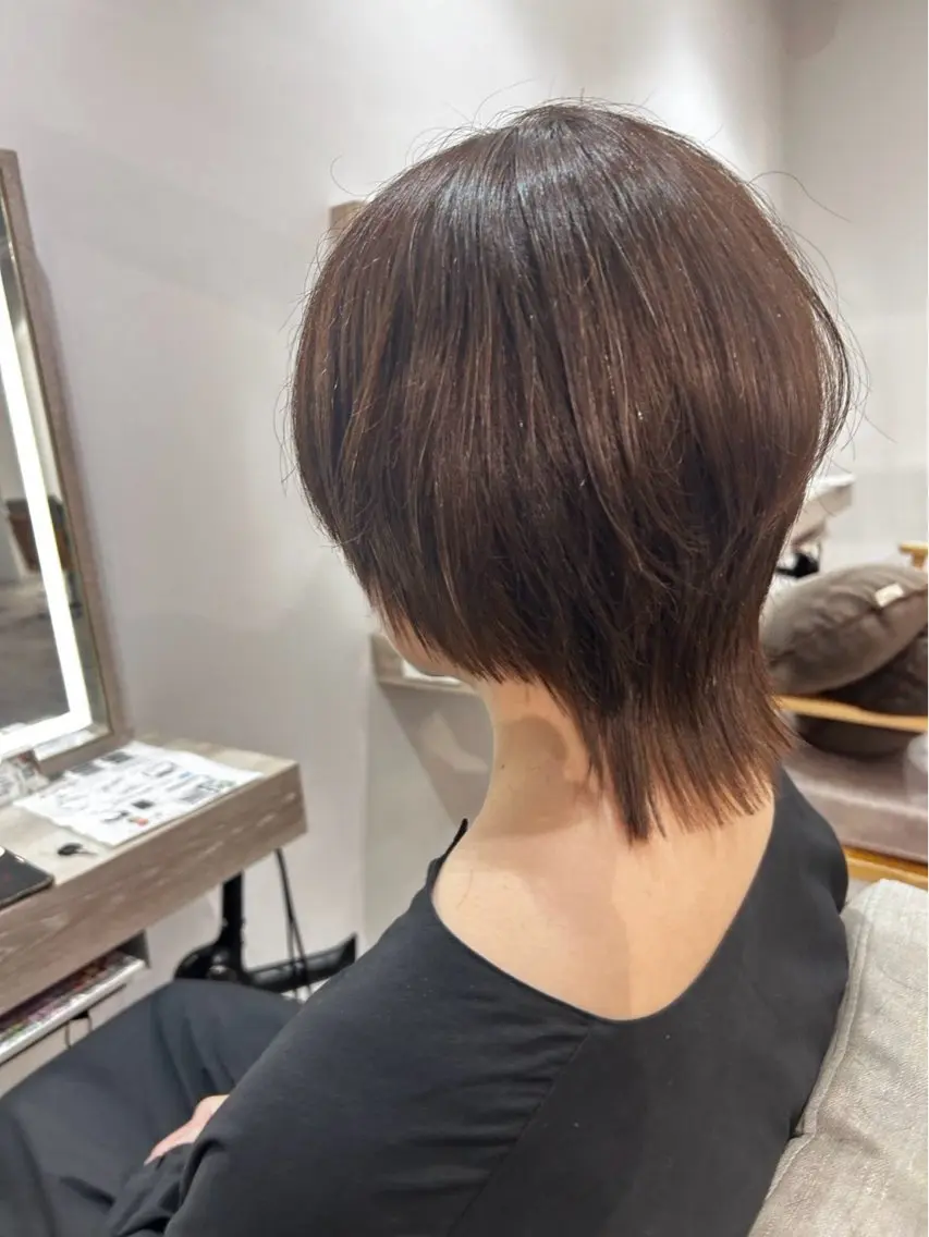 ミディアム カラー 菅原 琉偉のヘアスタイル