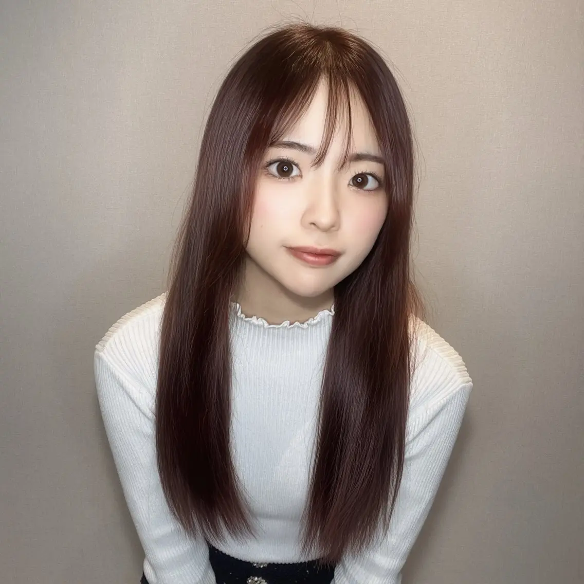 ロング 髪質改善 ヘアカラー トリートメント 髪質改善/shuki 韓国/代表取締役のヘアスタイル