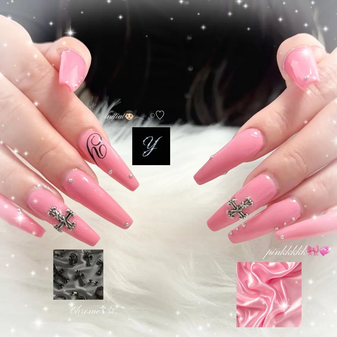 ネイル ピンク RANSHELL.8 Moeka♡のネイルデザイン