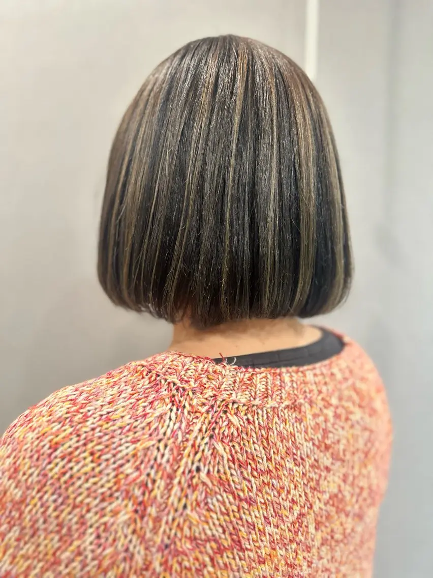 ショート カラー カット ヘアカラー K Harukaのヘアスタイル