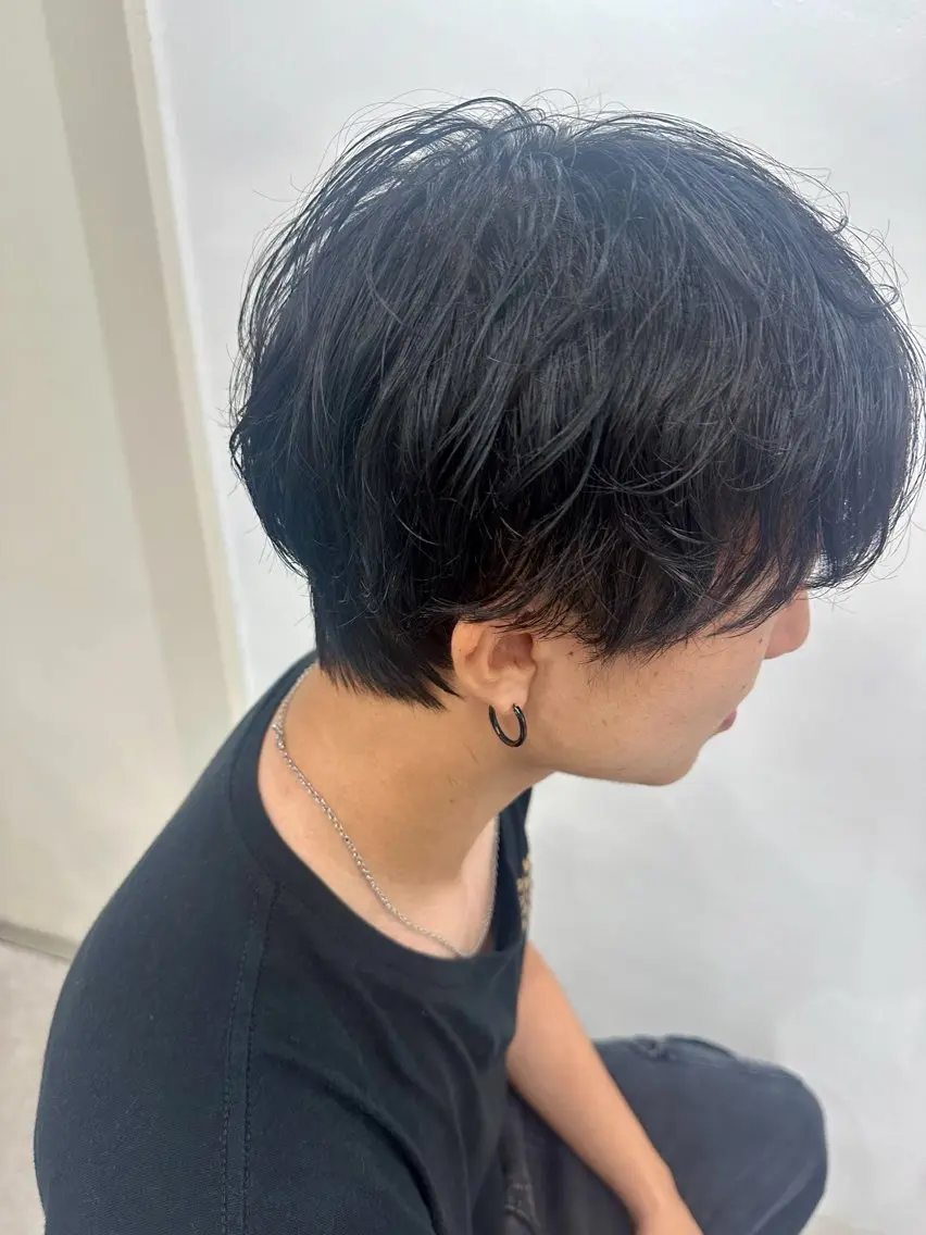 パーマ カット 市毛 結菜のヘアスタイル