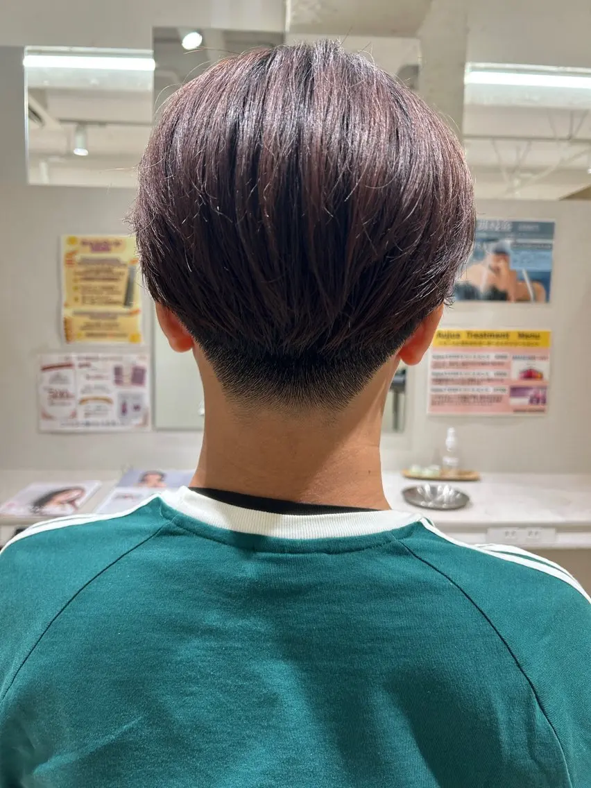 メンズ フェードカット 野村 拓海のヘアスタイル