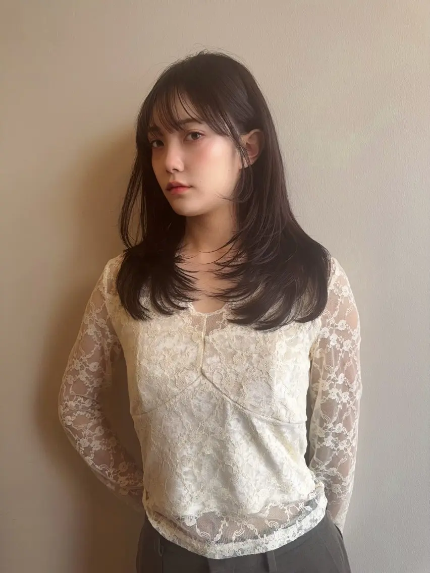 ロング カラー 💛🤍U too e’s /店長🧸のヘアスタイル