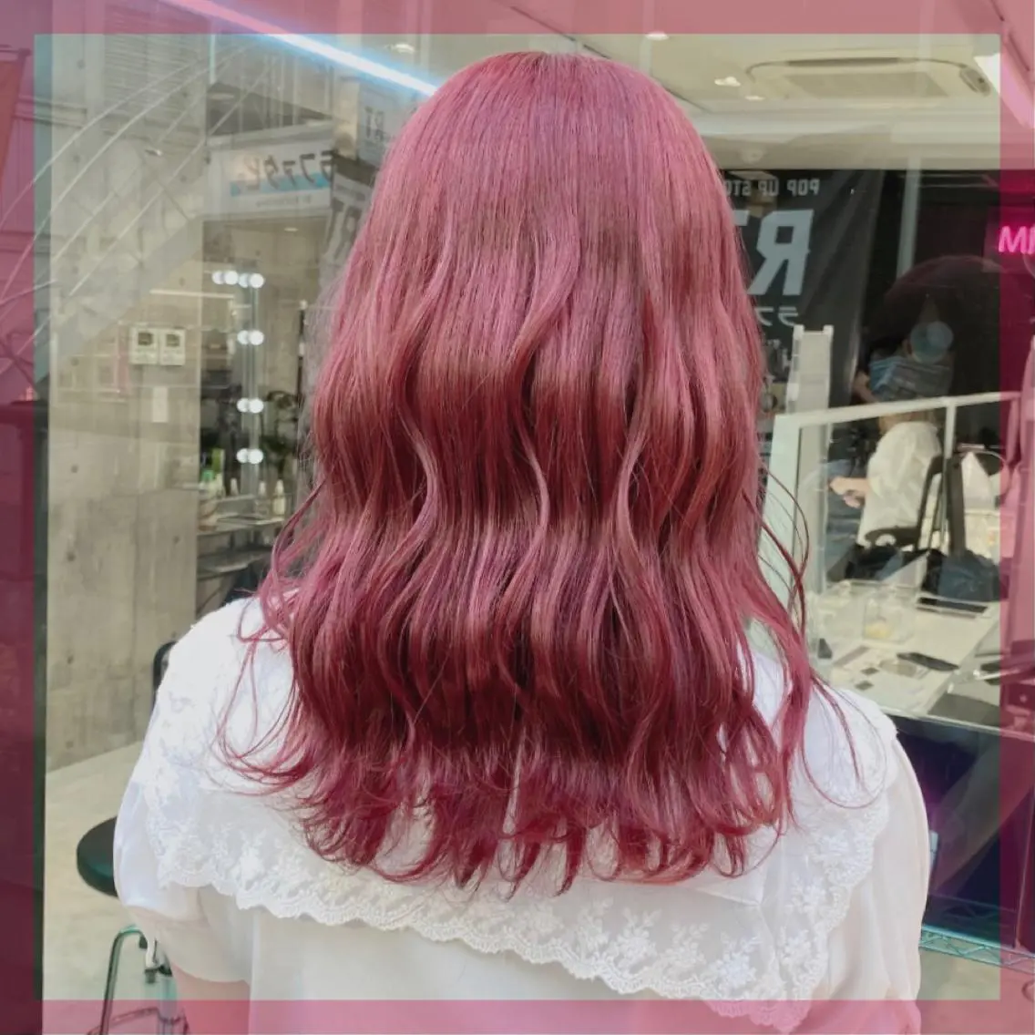 ロング カラー ヘアアレンジ メンズ キッズ マツエク・マツパ ブリーチの髪様 MASATOのヘアスタイル