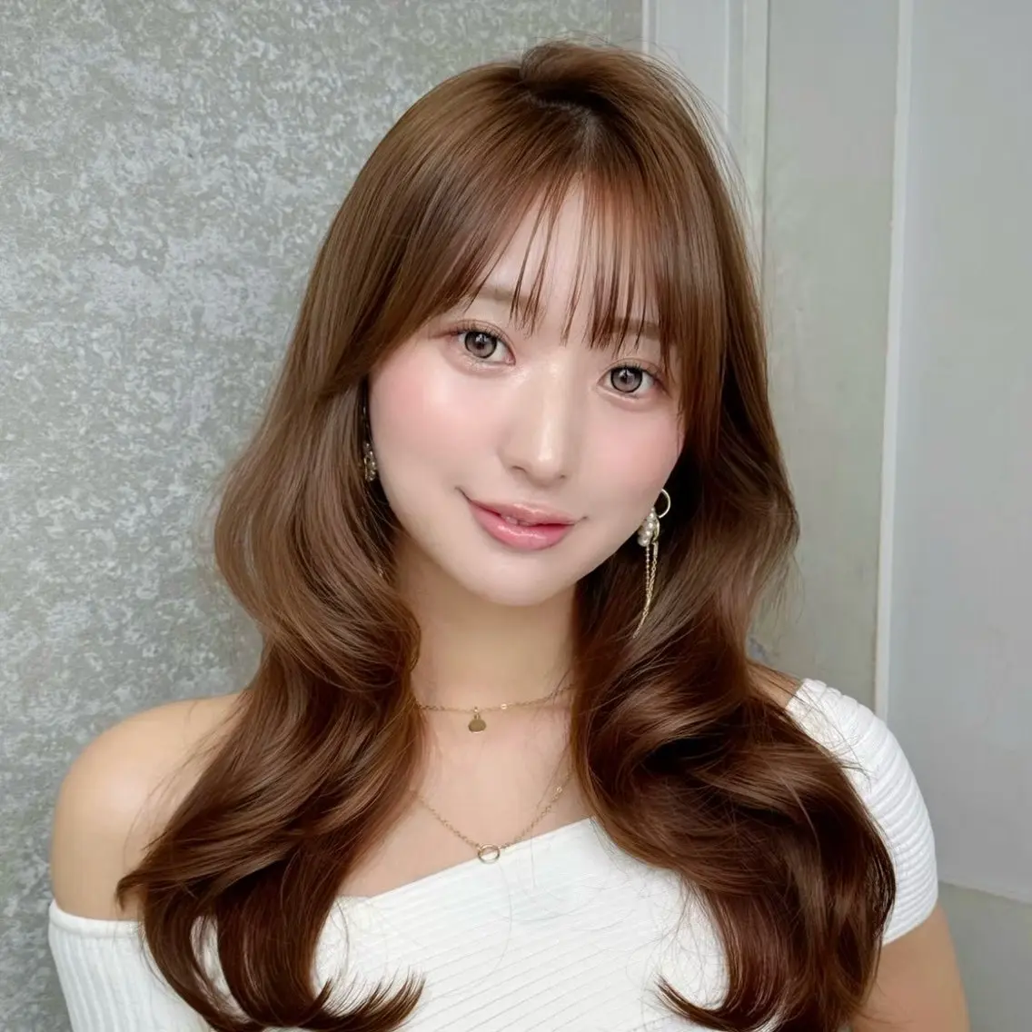 ロング カラー 透明感カラー🌟 縮毛矯正Kokiのヘアスタイル
