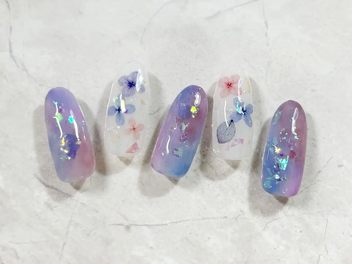 ネイル ハンドネイル orbe 芳長のネイルデザイン