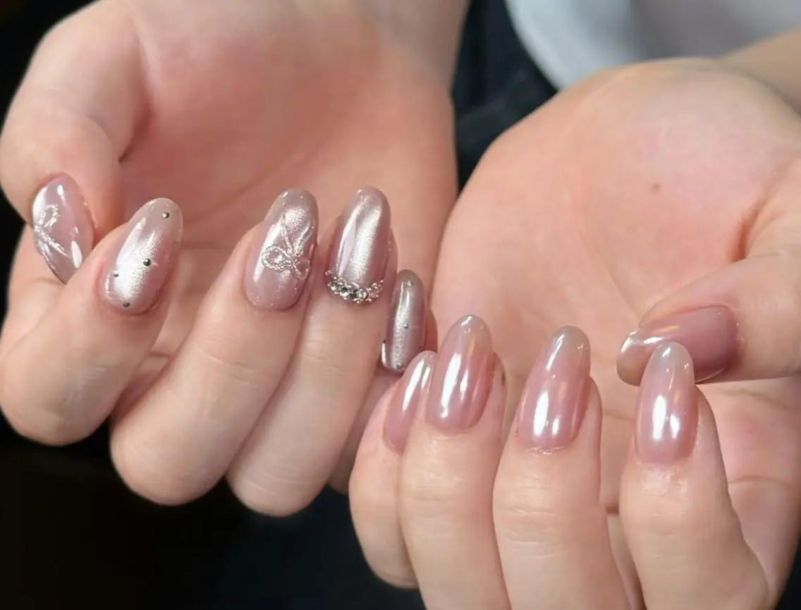 ネイル ハンドネイル ハンドケア 🍑 momo_nailのネイルデザイン