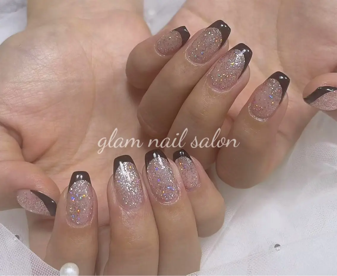 ネイル Glam 長さだし専門のネイルデザイン